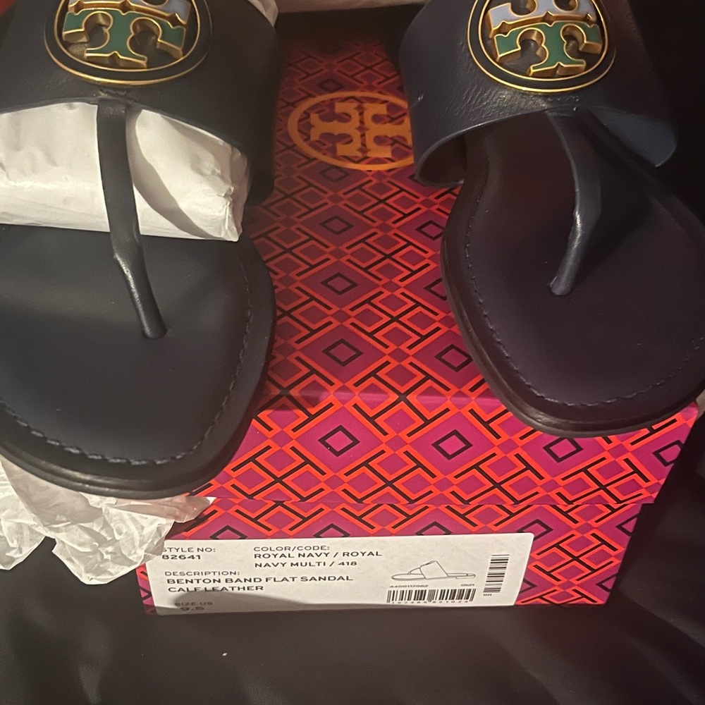 COPY - Navy blue sandals tory Burch - Picture 2 of 4